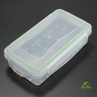 1pc/2pcs/4pcs Clear Plastic Waterproof Battery Storage Case Holder Organizer for 18650 16340 Batteries with Case Bag