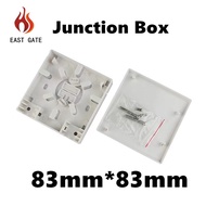 EAST GATE Indoor 86*86 mm type fiber Optic FTTH Termination Box /mini junction box