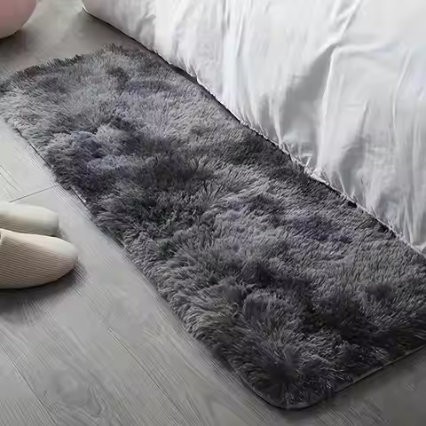 VIKAMA 40x120cm Gradient Tie-Dye Carpet Living Room Bedroom Floor Mats Children's Dormitory Decorati