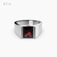 Kca Men's Ring Red Classic Premium