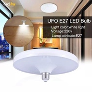 [12H] 220V E27 LED Bulb 15W Super Bright UFO Lamp Cold White Indoor Garage Light