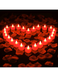 一、led電子小蠟燭造型創意蠟燭仿真生日蠟燭燈浪漫場景裝飾蠟燭燈24盒