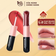 Mooekiss Dual Effect Essence Lip Gloss 3ml + 3ml D02 ThegioiSkinfood - Color D02
