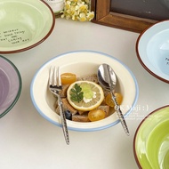 Oatmeal Yogurt Bowl ins Style Dessert Bowl High-End Breakfast Bowl Ceramic