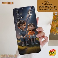 Latest Samsung A73 5G / A53 5G Casing - Fashion Couple Case - Samsung A73 5G / A53 5G Cellphone Case