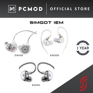 SIMGOT IEM | EW100 , EW200 , EA500 | In-Ear Monitor , Earphones Replaceable Ear Tips | PCMOD