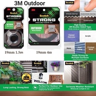 3M Scotch 4011 3.3kg Outdoor Mounting Tape Double Sided Tape 21mm x 2m /4meter new 411 S19 M19