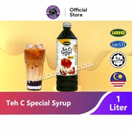 TEH C SPECIAL SYRUP 1L 三色奶茶糖浆 Leaves Juice 3 Layer Tea Syrup/ Sirap/Three Layer Tea Syrup/Syrup Gula