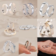Jewelry October Couple Ring Korean Version Zircon Wedding Diamond Ring October 31 Ring