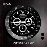All Black Rolex Daytona | Wall Clock