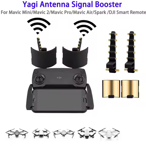 Yagi Antenna Amplifier Signal Booster for DJI Mavic Mini Air Spark 2 Pro Zoom FIMI X8 SE 2020 Remote