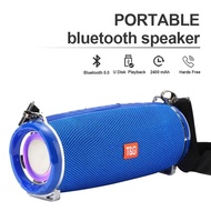 TG192 Bluetooth Speaker Portable 2400MAH RGB LED BT5.0 FM USB Wireless Boombox Heavy Dual Bass Waterproof Home Outdoor