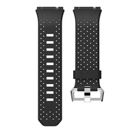 Suitable for Fitbit Ionic leather strap belt ionic leather Replacement wristband round hole watch wi