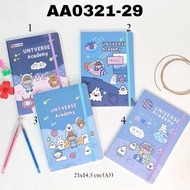 DIARY AA00321-29 A5-80 UNIVERSE A5 SIZE - NOTEBOOK DIARY NOTEBOOK