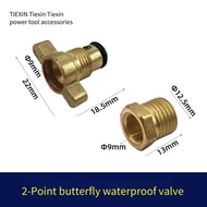Air compressor accessories air pump drain screw air compressor drain valve drain valve 2 points butt