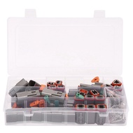 140Pcs Deutsch DT Series Waterproof Wire Connector Kit DT06-2/3/4/6S DT04-2/3/4/6P Automotive Sealed