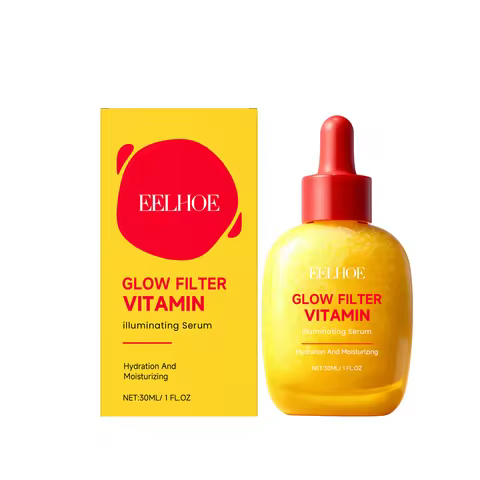 Bakuchiol Plumping&Vitamin C Illuminating Serum – 5000 PPM Retinol Alternative Brightening Firming&P