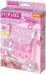 日本 Sanrio Pacherie Melody 智能手機單肩包 DIY 套裝｜日本拼貼手作包 yeub