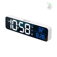 Mirror Clocks Usb Clock Bedroom Clock 2 Snooze Function Alarms Snooze Usb Bedside Office 5 Level With Thermometer Alarm Clock Led Function 5 Wall Mount Mirror Eomy