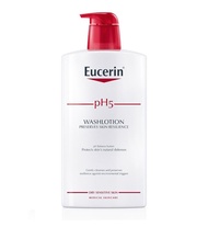 Eucerin pH5 WASHLOTION Skin-Protection ยูเซอรีน พีเอช 5 วอช โลชั่น ครีมอาบน้ำ สำหรับผิวแห้ง 1000ml.