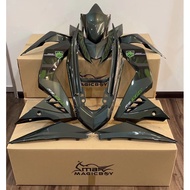 MAGIC BOY COVER SET CUSTOM HONDA RS150 V1/V2 HIJAU LUMUT 2022