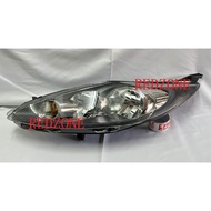 FORD FIESTA 2008 HEAD LAMP FRONT HEAD LIGHT BLACK / SMOKE LAMPU DEPAN NEW