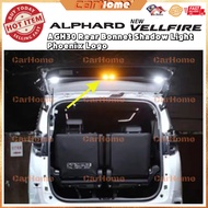 TOYOTA ALPHARD VELLFIRE LEXUS AGH30 AGH 30 2015-2023 Bonnet with Warning Light Shadow Welcome Light LED