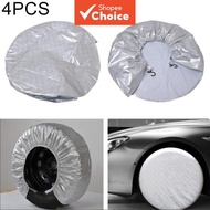 4 PCS Car Auto Wheel Tire Covers, Suitable for The Tire up to 29 inch