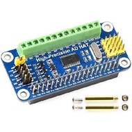 High-Precision AD HAT ADS1263 10-Channel 32-Bit ADC SPI Bus Low Noise Low Temperature Drift,for Rasp
