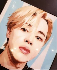 Jimin 朴智旻|BTS 防彈少年團 - Keetatat Sitthiket Famous Popart - 泰國 - 普普風 - 正版掛畫 - 現貨📦 生日禮物🎁 Perfect Gift 送禮