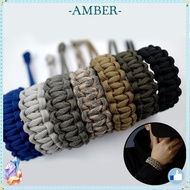 AMBER 1PC 550 Paracords Bracelets  Arrival Adjustable High Quality Paracord Cord