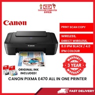 Canon E470 ALL-IN-ONE WIFI PRINTER