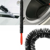 26-Inch Long Flexible Dryer Vent Cleaner &amp; Refrigerator Condenser Coil Brush Auger Lint Remover