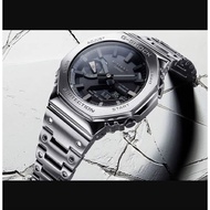 GMB2100 Silver G shock Steel  Stainless steel strap and case g shock tmj besi g shock besi.