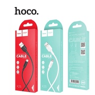 X25 Type-C Hoco fast charging cable super durable PVC cord fast charging cable fast charging cable f