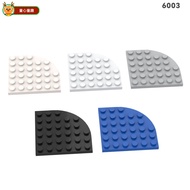 Compatible with Lego 6003 6x6 Round Corner Arc Board High-Quality Parts MOC Toys DIY Assembling Toys