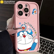 For Infinix Hot 40 Pro Smart 8 7 40i 30i 30 Play Tecno Spark GO 2024 Spark 20C 20 Pro Camon 20 Pro Note 30 G96 Matte Shockproof Cute Cartoon Doraemon Soft Phone Case
