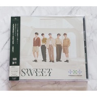 Japanese Album TXT-SWEET Standard Version Unpacked No Kpop CD Card TXT Album
