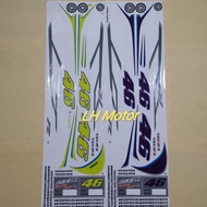 Yamaha 125ZR THE DOCTOR ( 46 ) Body Sticker