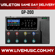 Valeton GP-200 / GP200LT / GP-200JR Multi-Effects Processor With Hardcase - Black ( GP200 )