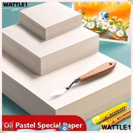 WTTLE 50Sheets/Set Oil Pastel Special Paper, Multi-size Blank Oil Painting Paper, Thickened Square 2