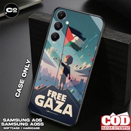 Case SAMSUNG A05/SAMSUNG A05S - Casing SAMSUNG A05/SAMSUNG A05S [Free Palestine] Silicone SAMSUNG A0