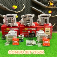 RED LEO SUPERHEAD  CNC NLK PERFORMANCE BLOCK COMBO SET CNC Y16 NVX MT15 R15 SPEC62 63 65