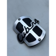 Cubra mask Logo mounted on car 81 86 88, processed goods - silver pre-painted mask