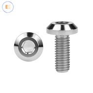 EZ Wanyifa Titanium Ti Bolt M6x12 15 20 25 30 35mm Allen Key Head Screw for Bicycle Motorcycle Brake