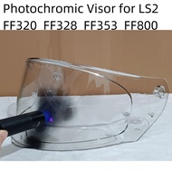 Photochromic Visor For LS2 FF320 Stream FF353 Rapid FF328 Storm FF800 Helmet Len
