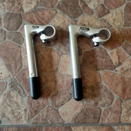 STEM BANGO UNO SILVER 22.2 ALLOY QUIL STEM ALLOY KL 60 KL 80 - DIRTHE SHOP