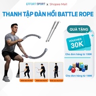 Battle Rope Elastic Training Bar Fitness Training Equipment, Full Body Training Support, Arm and Abd