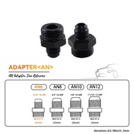 Aluminum Straight M22 x 1.5 (22mm) to Metric AN6 9/16"-18 UNF (14mm) Adaptor Fitting