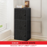 F&F: Omar cube Bookshelf/kabinet buku/rak buku/almari buku/wood shelf/cabinet/rak buku tingkat